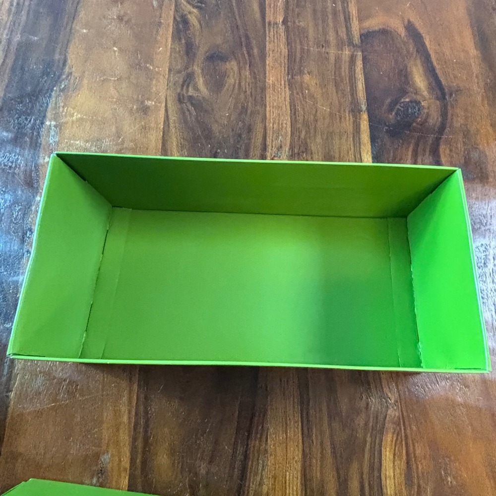 Tory Burch Authentic Green Shoe Box and Dust Bag Set Style 79985 Size 10.5 Box - Picture 7 of 8